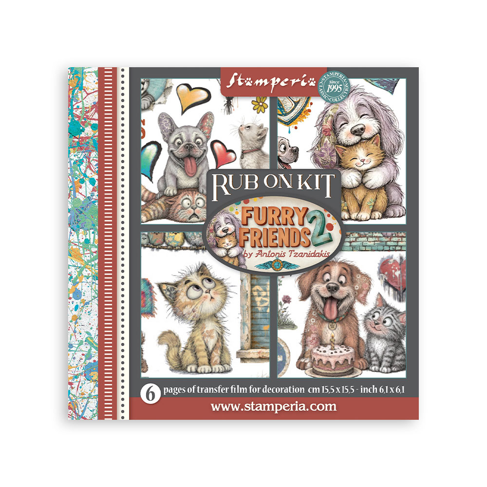 BJS005 - Stamperia - Stamperia Art Journaling Selection LARGE – Furry Friends 2 - Art Journaling Selection - Detail 4 BJS005 - Stamperia - Stamperia Art Journaling Selection LARGE – Furry Friends 2 - Art Journaling Selection - Detail 4