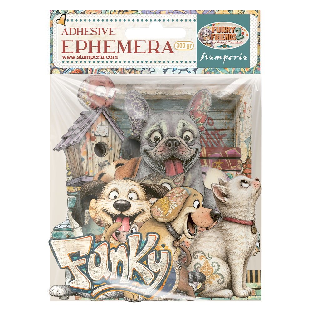 BJS005 - Stamperia - Stamperia Art Journaling Selection LARGE – Furry Friends 2 - Art Journaling Selection - Detail 6 BJS005 - Stamperia - Stamperia Art Journaling Selection LARGE – Furry Friends 2 - Art Journaling Selection - Detail 6