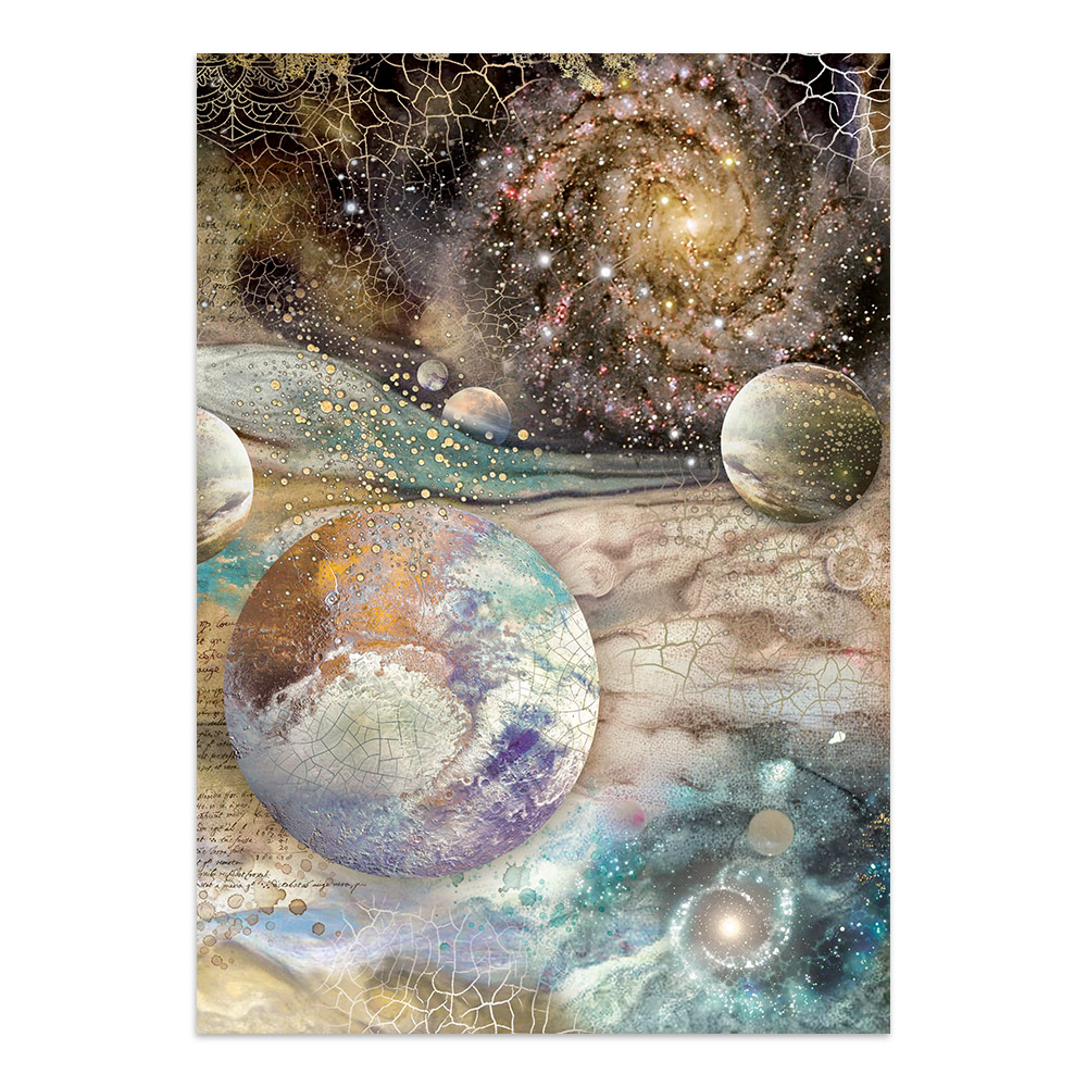SBJK29 - Stamperia - Stamperia junk journal stickers et découpes – Cosmos - Junk Journal - Detail 4 SBJK29 - Stamperia - Stamperia junk journal stickers et découpes – Cosmos - Junk Journal - Detail 4