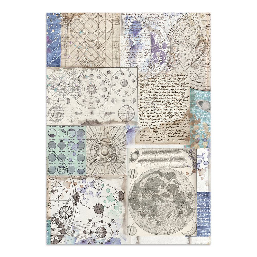 SBJK29 - Stamperia - Stamperia junk journal stickers et découpes – Cosmos - Junk Journal - Detail 15 SBJK29 - Stamperia - Stamperia junk journal stickers et découpes – Cosmos - Junk Journal - Detail 15