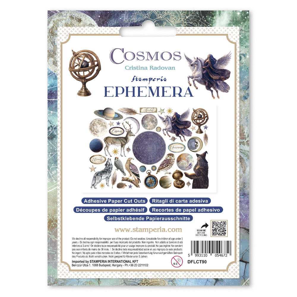 DFLCT90 - Stamperia - Stamperia éphéméra – Cosmos - Ephemera & découpes - Detail 2 DFLCT90 - Stamperia - Stamperia éphéméra – Cosmos - Ephemera & découpes - Detail 2