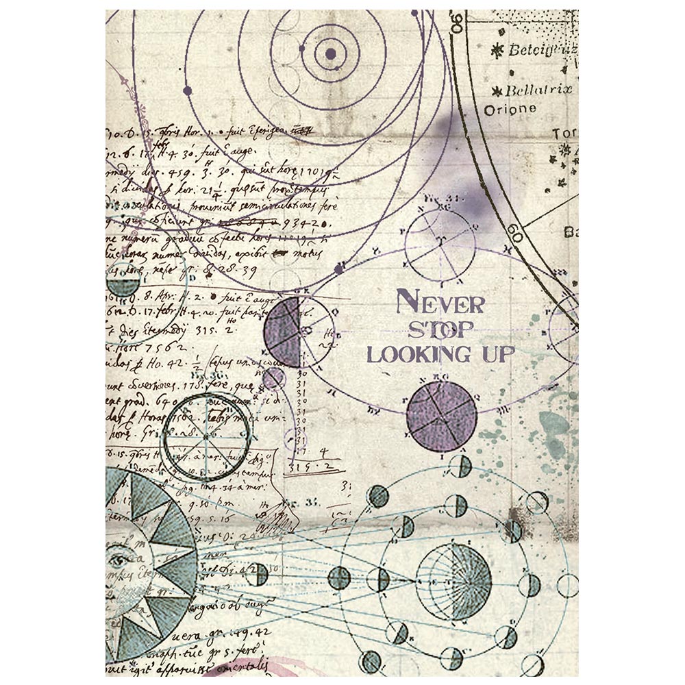 DFSAK6060 - Stamperia - Stamperia papier de riz A6 Backgrounds 8 feuilles – Cosmos - Papier de riz - Detail 5 DFSAK6060 - Stamperia - Stamperia papier de riz A6 Backgrounds 8 feuilles – Cosmos - Papier de riz - Detail 5