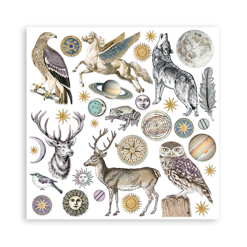 SBBL118 - Stamperia - Stamperia Large Scrapbooking Pad 30,5x30,5 cm – Cosmos Infinity - Blocs scrapbooking - Detail 7 SBBL118 - Stamperia - Stamperia Large Scrapbooking Pad 30,5x30,5 cm – Cosmos Infinity - Blocs scrapbooking - Detail 7