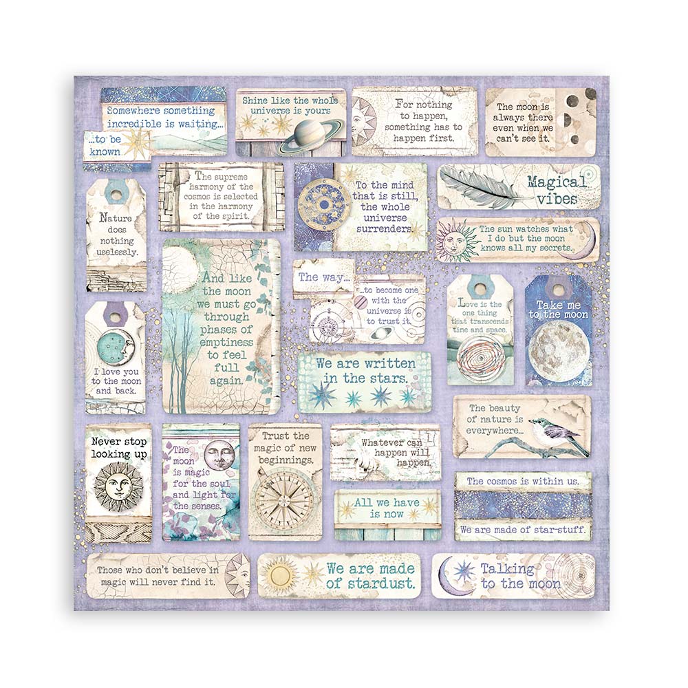 SBBL118 - Stamperia - Stamperia Large Scrapbooking Pad 30,5x30,5 cm – Cosmos Infinity - Blocs scrapbooking - Detail 10 SBBL118 - Stamperia - Stamperia Large Scrapbooking Pad 30,5x30,5 cm – Cosmos Infinity - Blocs scrapbooking - Detail 10