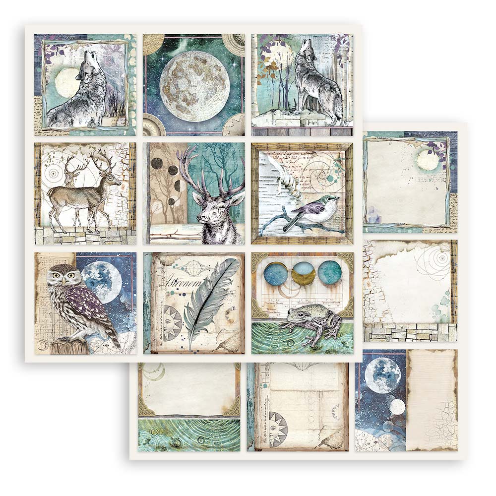 SBBL118 - Stamperia - Stamperia Large Scrapbooking Pad 30,5x30,5 cm – Cosmos Infinity - Blocs scrapbooking - Detail 15 SBBL118 - Stamperia - Stamperia Large Scrapbooking Pad 30,5x30,5 cm – Cosmos Infinity - Blocs scrapbooking - Detail 15