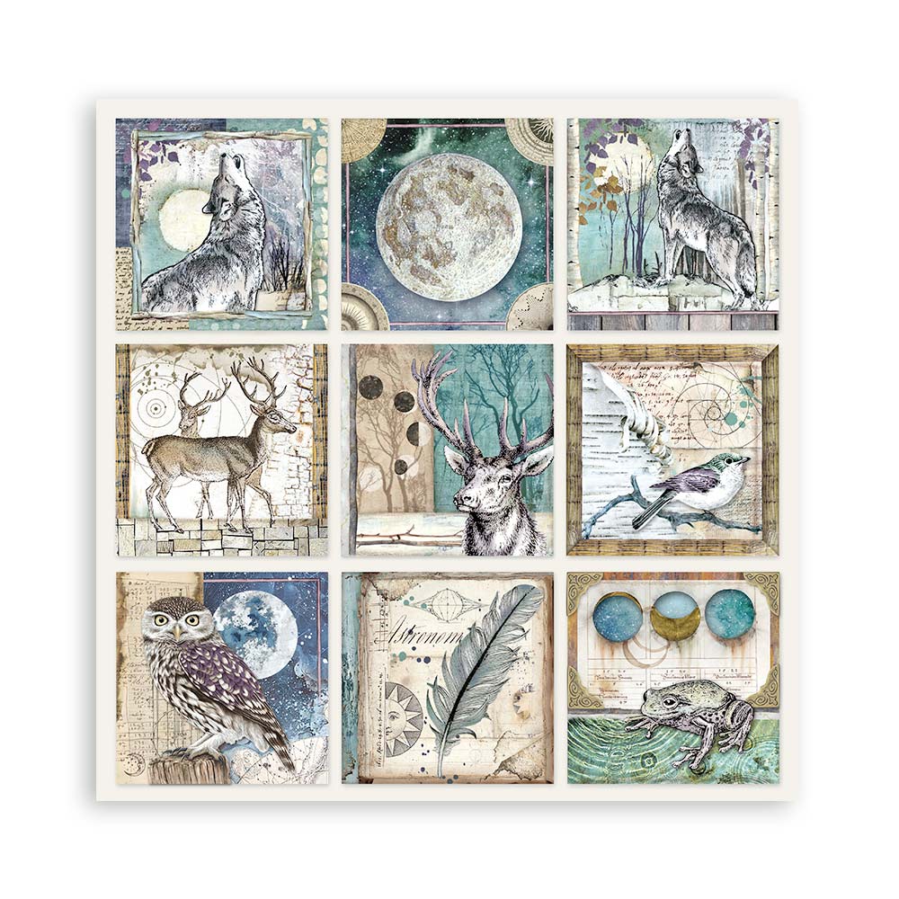 SBBL118 - Stamperia - Stamperia Large Scrapbooking Pad 30,5x30,5 cm – Cosmos Infinity - Blocs scrapbooking - Detail 16 SBBL118 - Stamperia - Stamperia Large Scrapbooking Pad 30,5x30,5 cm – Cosmos Infinity - Blocs scrapbooking - Detail 16