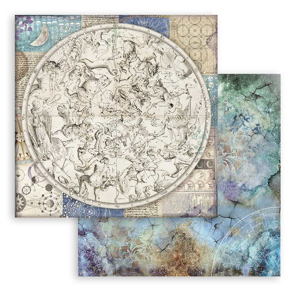 SBBL118 - Stamperia - Stamperia Large Scrapbooking Pad 30,5x30,5 cm – Cosmos Infinity - Blocs scrapbooking - Detail 27 SBBL118 - Stamperia - Stamperia Large Scrapbooking Pad 30,5x30,5 cm – Cosmos Infinity - Blocs scrapbooking - Detail 27