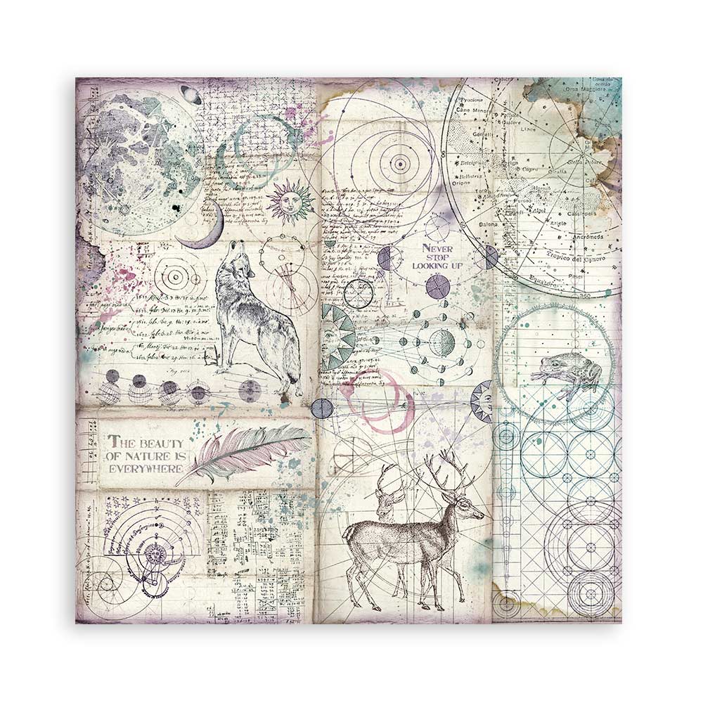 SBBL118 - Stamperia - Stamperia Large Scrapbooking Pad 30,5x30,5 cm – Cosmos Infinity - Blocs scrapbooking - Detail 34 SBBL118 - Stamperia - Stamperia Large Scrapbooking Pad 30,5x30,5 cm – Cosmos Infinity - Blocs scrapbooking - Detail 34