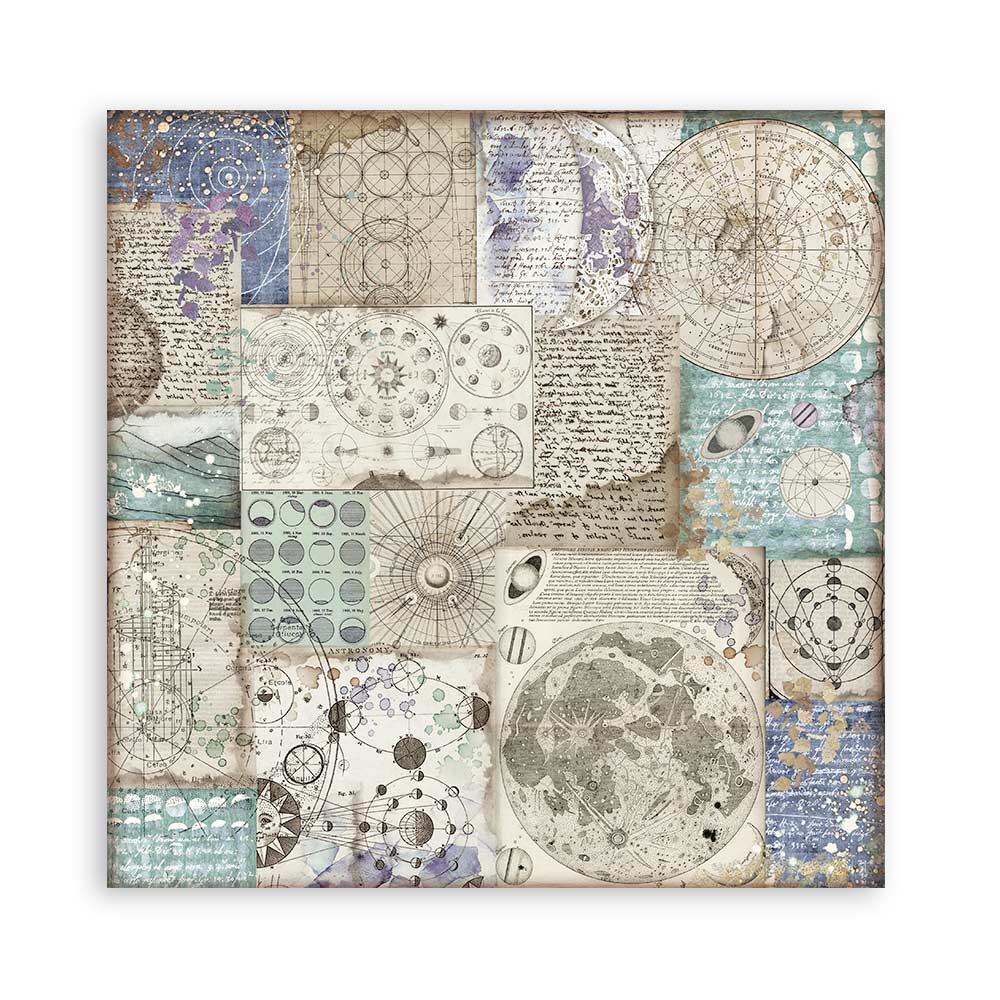 SBBL118 - Stamperia - Stamperia Large Scrapbooking Pad 30,5x30,5 cm – Cosmos Infinity - Blocs scrapbooking - Detail 35 SBBL118 - Stamperia - Stamperia Large Scrapbooking Pad 30,5x30,5 cm – Cosmos Infinity - Blocs scrapbooking - Detail 35