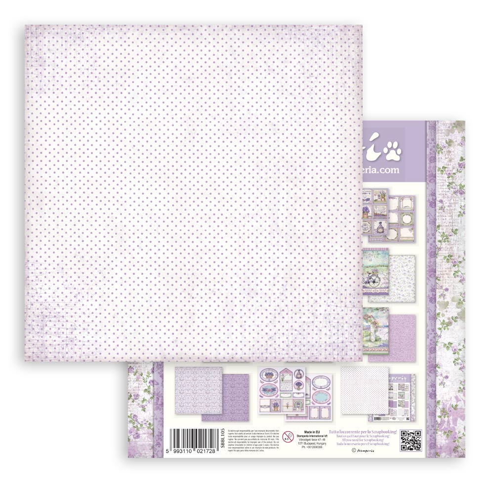 SBBL105 - Stamperia - Stamperia Large Scrapbooking Pad 30,5x30,5 cm – Provence - Scrapbooking Pads - Detail 8 SBBL105 - Stamperia - Stamperia Large Scrapbooking Pad 30,5x30,5 cm – Provence - Scrapbooking Pads - Detail 8
