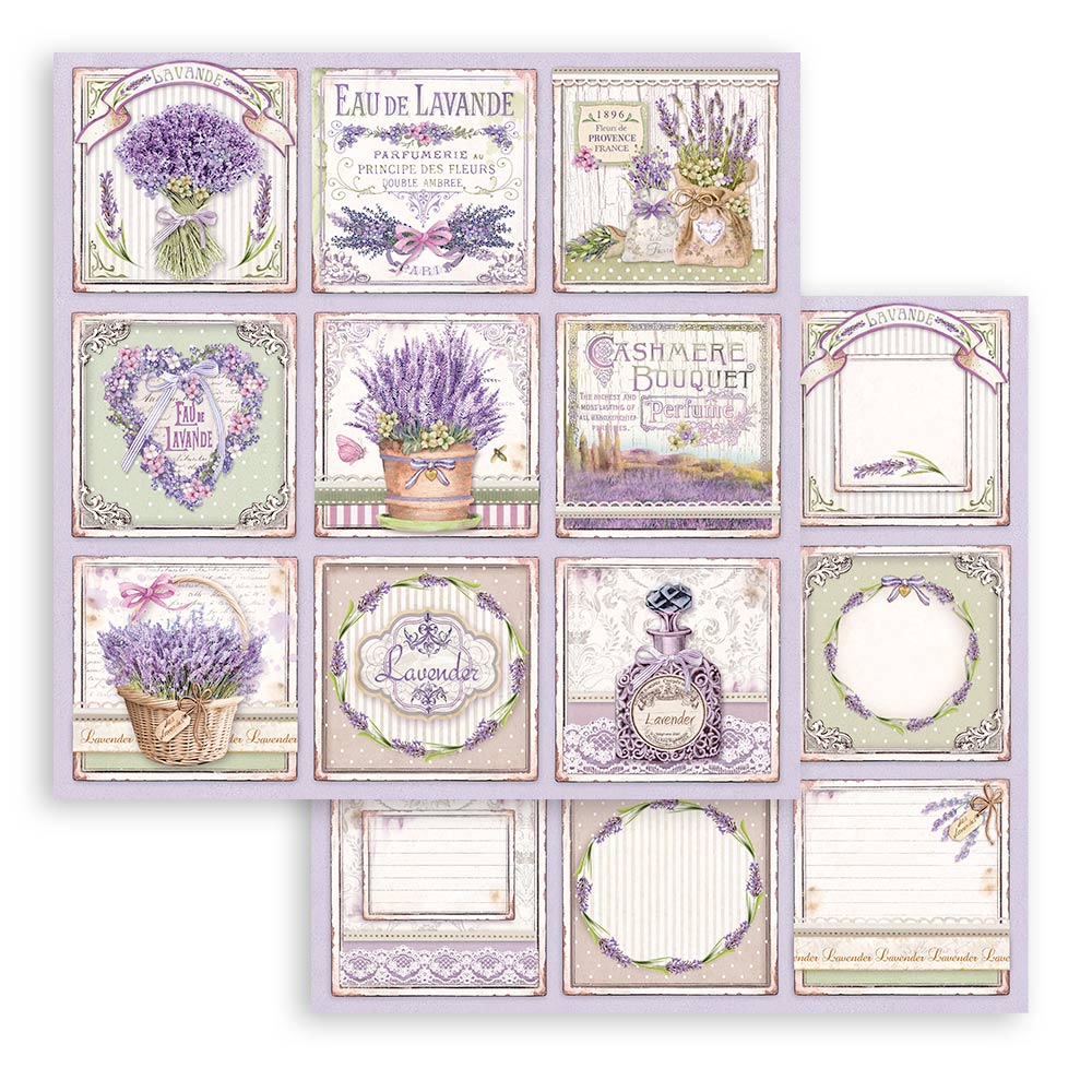 SBBL105 - Stamperia - Stamperia Large Scrapbooking Pad 30,5x30,5 cm – Provence - Scrapbooking Pads - Detail 15 SBBL105 - Stamperia - Stamperia Large Scrapbooking Pad 30,5x30,5 cm – Provence - Scrapbooking Pads - Detail 15