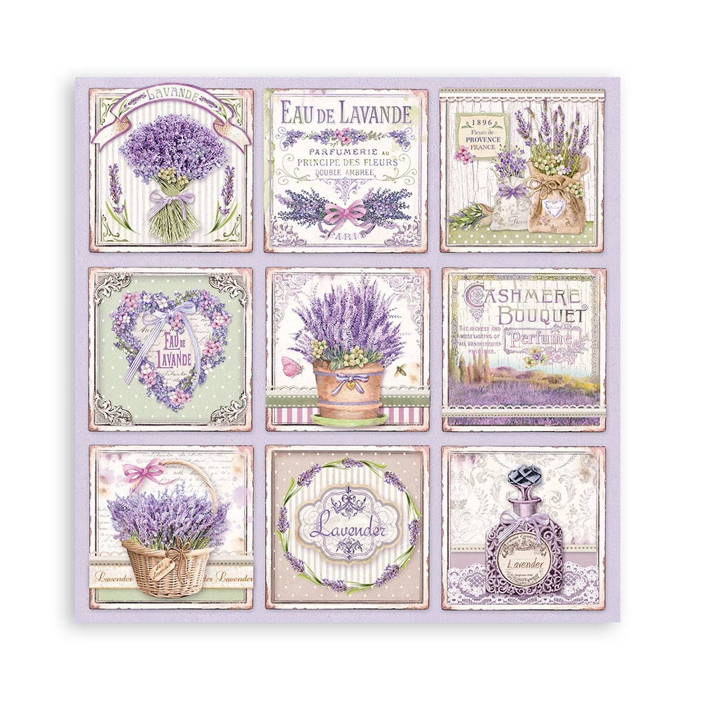 SBBL105 - Stamperia - Stamperia Large Scrapbooking Pad 30,5x30,5 cm – Provence - Scrapbooking Pads - Detail 16 SBBL105 - Stamperia - Stamperia Large Scrapbooking Pad 30,5x30,5 cm – Provence - Scrapbooking Pads - Detail 16
