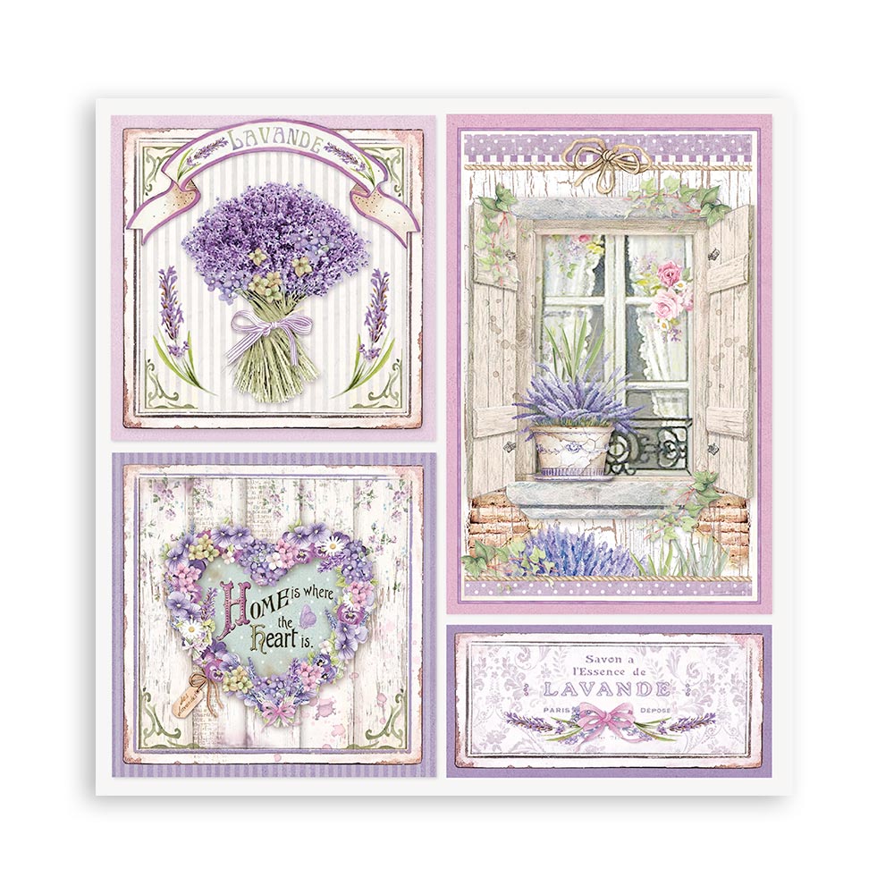 SBBL105 - Stamperia - Stamperia Large Scrapbooking Pad 30,5x30,5 cm – Provence - Scrapbooking Pads - Detail 28 SBBL105 - Stamperia - Stamperia Large Scrapbooking Pad 30,5x30,5 cm – Provence - Scrapbooking Pads - Detail 28