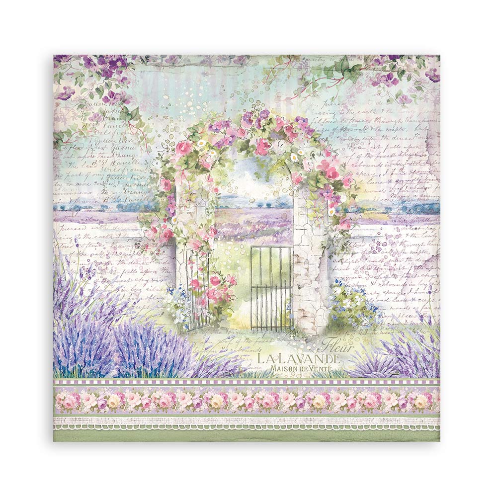 SBBL105 - Stamperia - Stamperia Large Scrapbooking Pad 30,5x30,5 cm – Provence - Scrapbooking Pads - Detail 34 SBBL105 - Stamperia - Stamperia Large Scrapbooking Pad 30,5x30,5 cm – Provence - Scrapbooking Pads - Detail 34