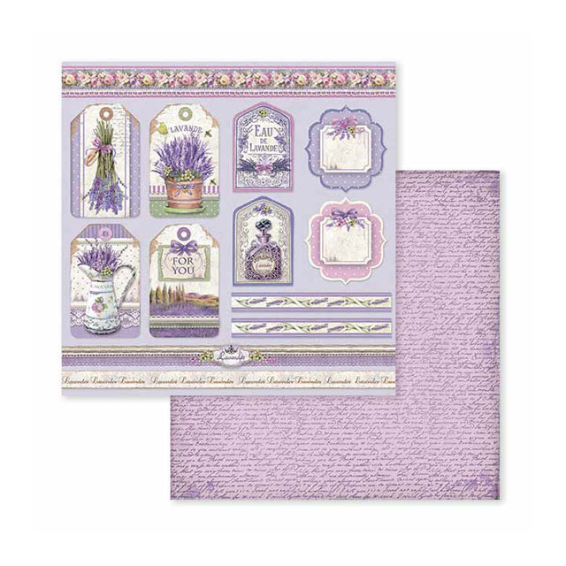 SBBS10 - Stamperia - Stamperia Small Scrapbooking Pad 20,3x20,3 cm – Provence - Scrapbooking Pads - Detail 1 SBBS10 - Stamperia - Stamperia Small Scrapbooking Pad 20,3x20,3 cm – Provence - Scrapbooking Pads - Detail 1