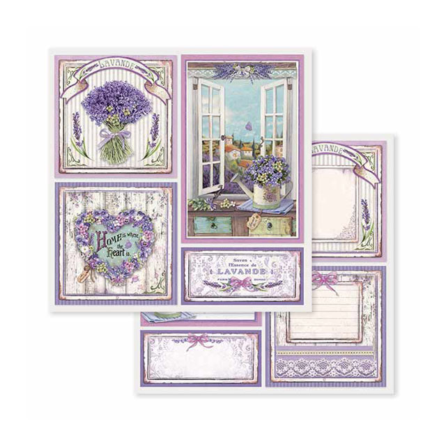 SBBS10 - Stamperia - Stamperia Small Scrapbooking Pad 20,3x20,3 cm – Provence - Scrapbooking Pads - Detail 27 SBBS10 - Stamperia - Stamperia Small Scrapbooking Pad 20,3x20,3 cm – Provence - Scrapbooking Pads - Detail 27