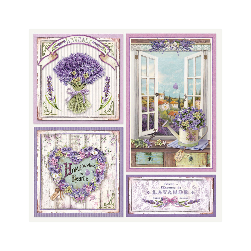 SBBS10 - Stamperia - Stamperia Small Scrapbooking Pad 20,3x20,3 cm – Provence - Scrapbooking Pads - Detail 28 SBBS10 - Stamperia - Stamperia Small Scrapbooking Pad 20,3x20,3 cm – Provence - Scrapbooking Pads - Detail 28