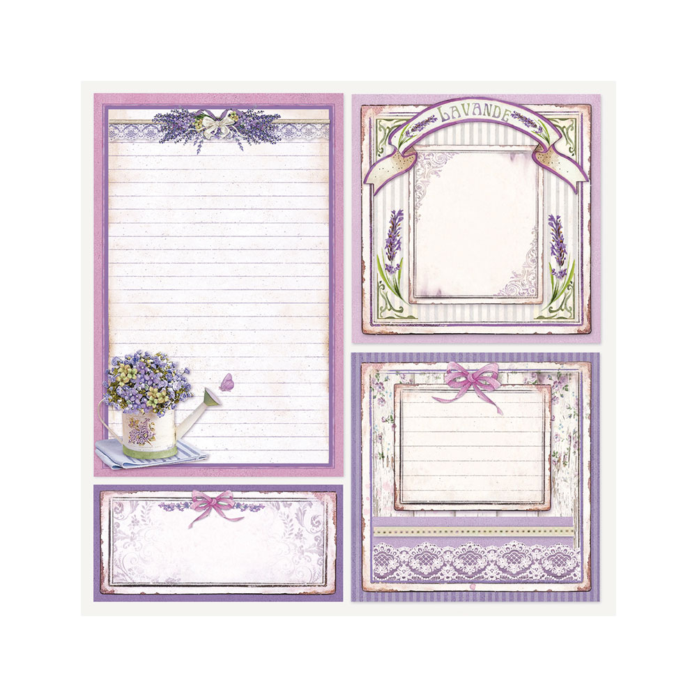 SBBS10 - Stamperia - Stamperia Small Scrapbooking Pad 20,3x20,3 cm – Provence - Scrapbooking Pads - Detail 29 SBBS10 - Stamperia - Stamperia Small Scrapbooking Pad 20,3x20,3 cm – Provence - Scrapbooking Pads - Detail 29