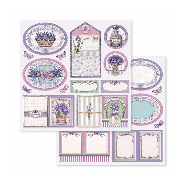 SBBS10 - Stamperia - Stamperia Small Scrapbooking Pad 20,3x20,3 cm – Provence - Scrapbooking Pads - Detail 33 SBBS10 - Stamperia - Stamperia Small Scrapbooking Pad 20,3x20,3 cm – Provence - Scrapbooking Pads - Detail 33