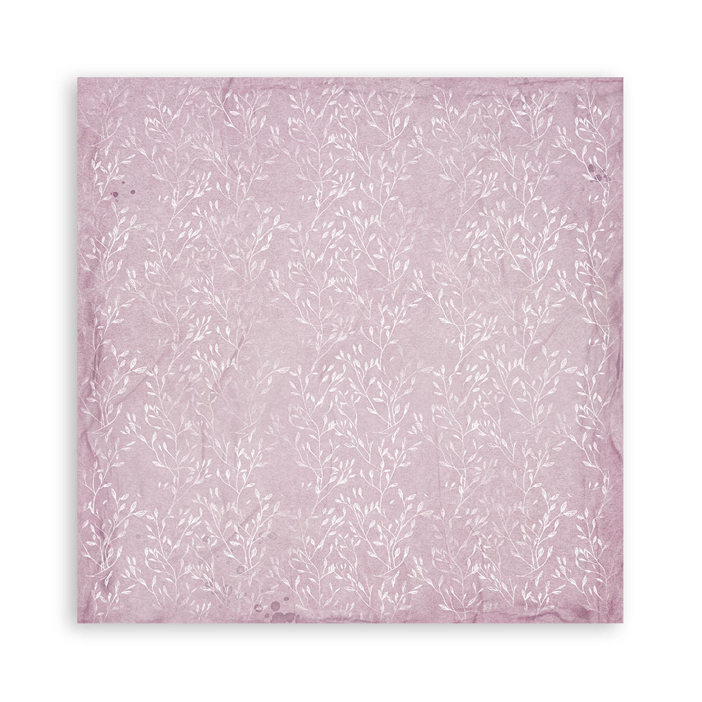 SBBS108 - Stamperia - Stamperia Small Scrapbooking Pad 20,3x20,3 cm – Lavender - Scrapbooking Pads - Detail 6 SBBS108 - Stamperia - Stamperia Small Scrapbooking Pad 20,3x20,3 cm – Lavender - Scrapbooking Pads - Detail 6