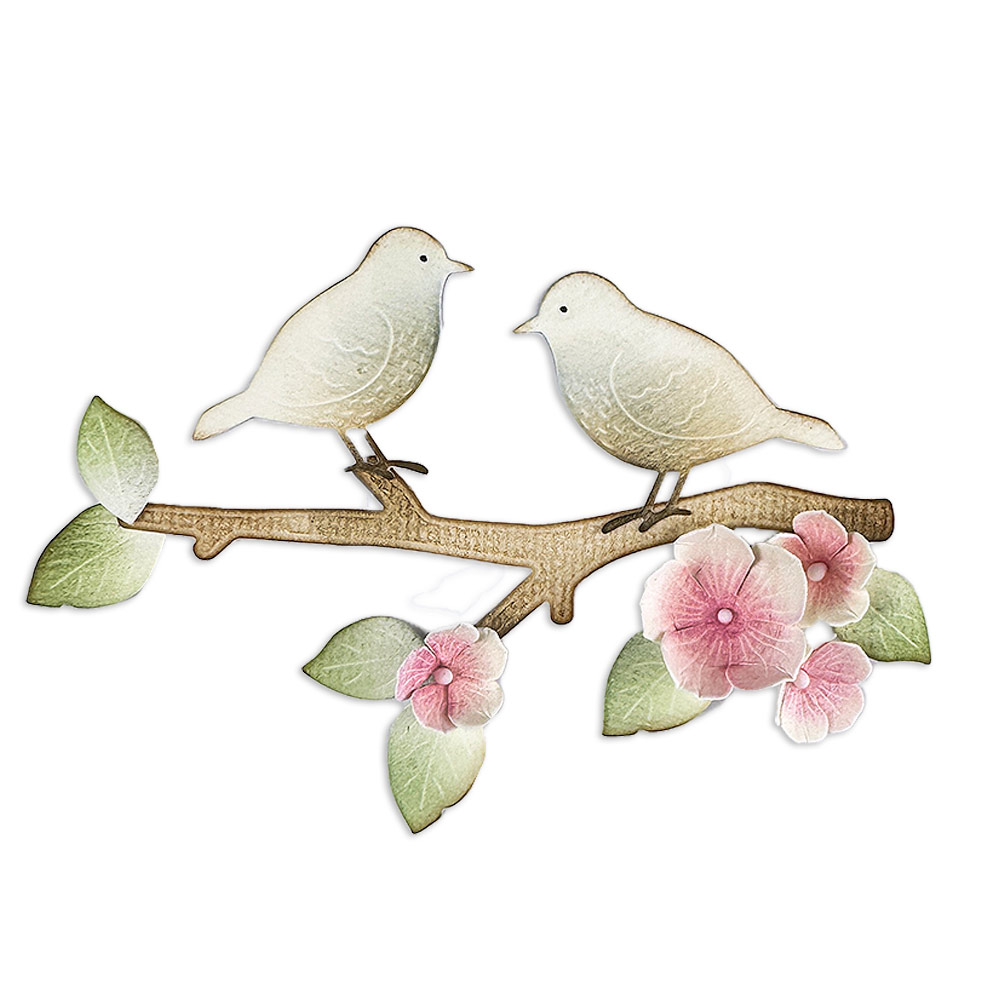 SFT13 - Stamperia - Stamperia Matrices de découpe – Birds - Cutting Dies - Detail 1