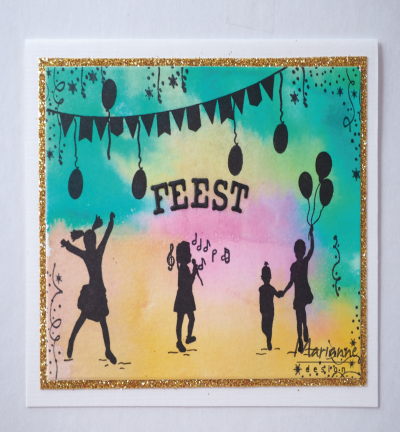 CS1038 - Marianne Design - Silhouette Party  - 25th anniversary - Fête - Detail 1