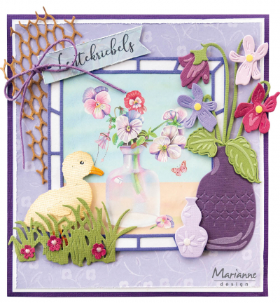 LR0698 - Marianne Design - Tiny's Duckling - Animaux - Detail 2