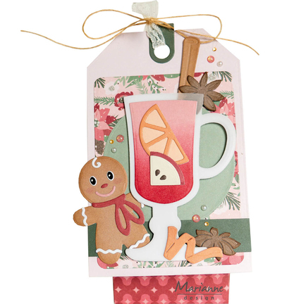 COL1579 - Marianne Design - Gluhwein by Marleen - Manger, boire - Detail 1