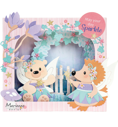 COL1584 - Marianne Design - Swing set by Marleen - Collectables - Detail 2