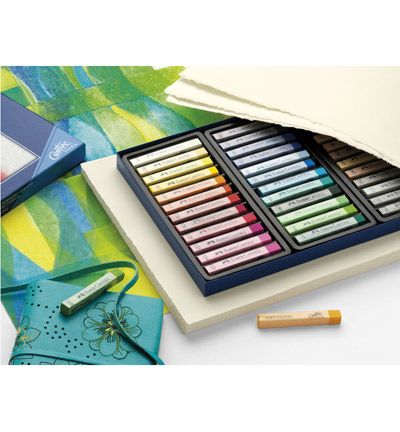 FC-128336 - Faber Castell - Softpastel étui 36 pièces - Soft pastels & craies pastel - Detail 1 FC-128336 - Faber Castell - Softpastel étui 36 pièces - Soft pastels & craies pastel - Detail 1