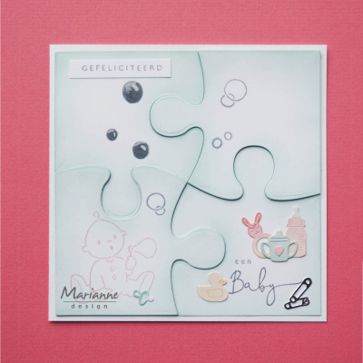 CR1491 - Marianne Design - Puzzle piece - - Detail 1 CR1491 - Marianne Design - Puzzle piece - - Detail 1
