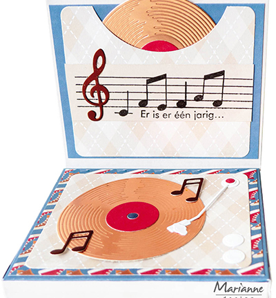 CS1175 - Marianne Design - Musical notes - Musique - Detail 1