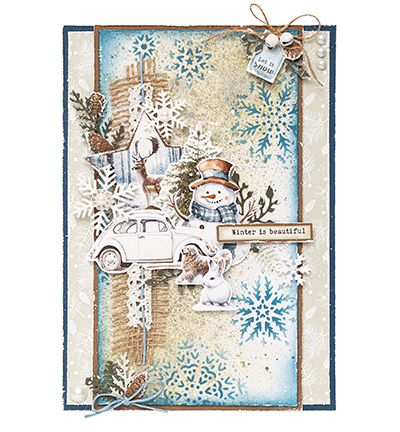 SL-ES-MASK353 - StudioLight - Snow background Essentials nr.353 - Noël, hiver - Detail 2