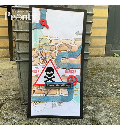 492.001.031 - Pronty - Chipboard Pipes - Grey Chipboard - Detail 1