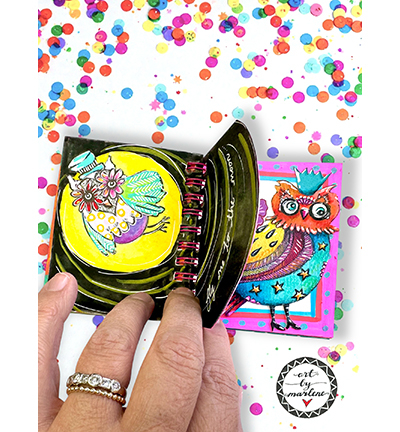 ABM-26-JOUR30 - Art by Marlene - ATC-size Art by Marlene nr. 30 - Art Journal - Detail 5