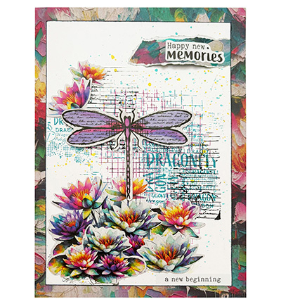 HE-DD-STAMP909 - Hazel Eaton - Grunge word cloud Dragonfly Dreams nr. 909 - Textes - Detail 4