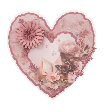 SL-ES-CD1100 - StudioLight - Torn Edge Heart shape Essentials nr. 1100 - Torn Edge - Detail 2