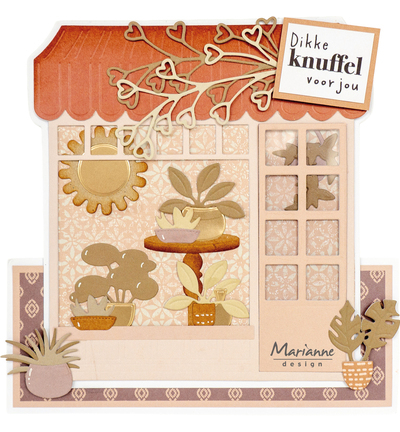 CS1197 - Marianne Design - Tampon Transparent – Famille & Amis - Clear stamp - Detail 1