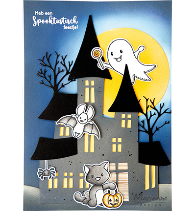 EC0201 - Marianne Design - Eline's Animals - Halloween - Automne, Halloween - Detail 1