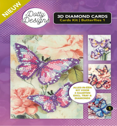 DDD01 - Dotty Designs - 3D Diamond Painting Basic Kit - 3D Diamond Painting Basic Kit - Detail 1