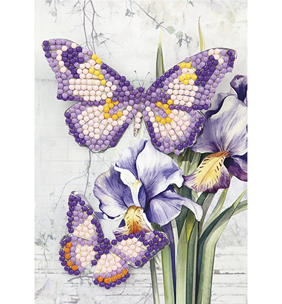 DDDCK001 - Dotty Designs - Diamond 3D Cards Kit 01 Butterflies - Diamond 3D Cards - Detail 1