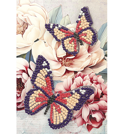 DDDCK001 - Dotty Designs - Diamond 3D Cards Kit 01 Butterflies - Diamond 3D Cards - Detail 2