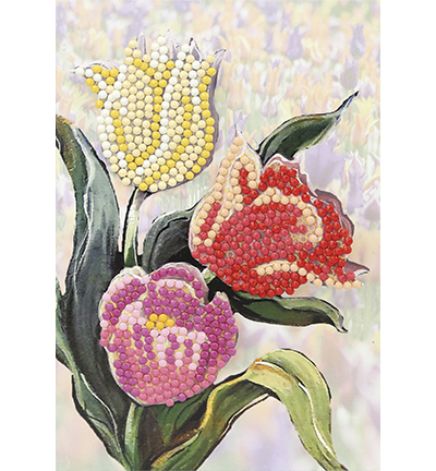 DDDCK002 - Dotty Designs - Diamond 3D Cards Kit 02 Tulips - Diamond 3D Cards - Detail 1