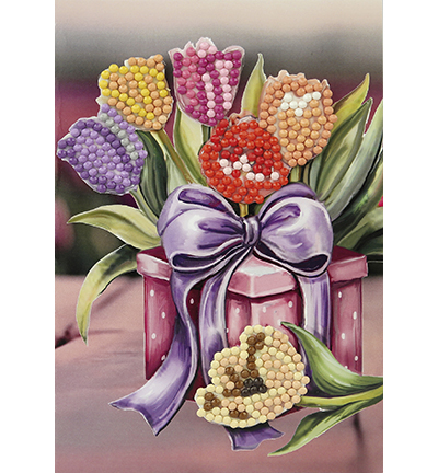 DDDCK002 - Dotty Designs - Diamond 3D Cards Kit 02 Tulips - Diamond 3D Cards - Detail 2