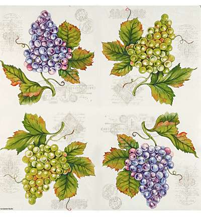 13311100 - Ambiente - Grape Vine - Serviettes – Général - Detail 1 13311100 - Ambiente - Grape Vine - Serviettes – Général - Detail 1
