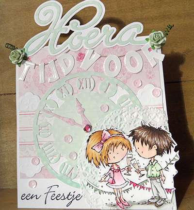 COL1348 - Marianne Design - Hoera - NL - Textes - Detail 3