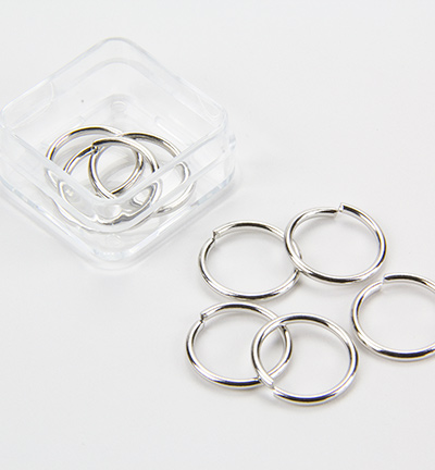 12116-1611 - Hobby Crafting Fun - Rond, Argent - Simple - Detail 1