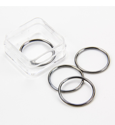 12116-1624 - Hobby Crafting Fun - Rond, Anthracite - Simple - Detail 1