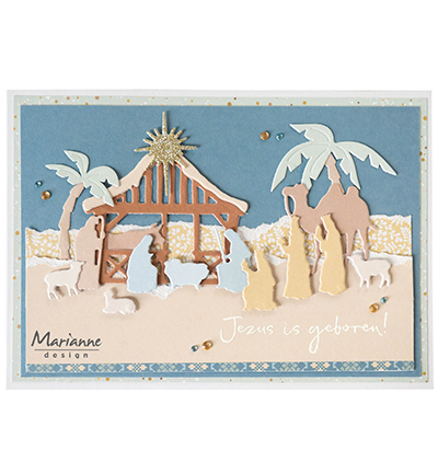 COL1519 - Marianne Design - Nativity plus set - Collectables - Detail 1 COL1519 - Marianne Design - Nativity plus set - Collectables - Detail 1