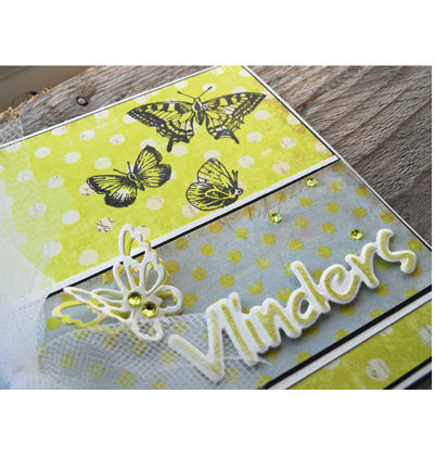 CR1313 - Marianne Design - Bloemen & VLINDERS - Textes - Detail 3